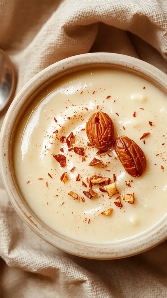 creamy vanilla rice pudding