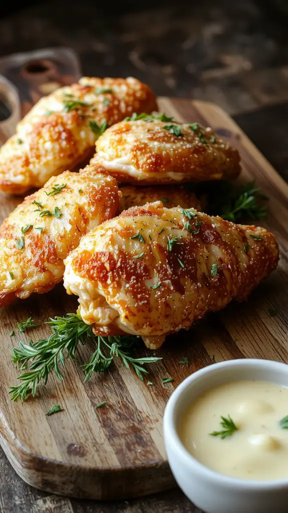 crispy double dipped chicken