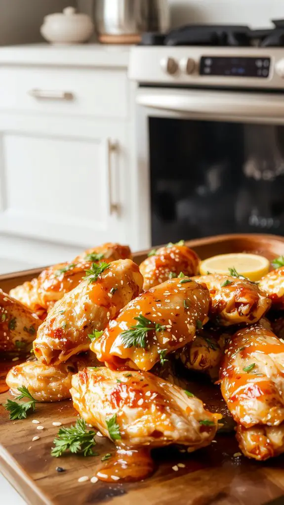 crispy oven baked wings