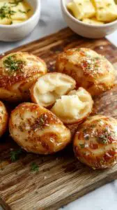 crispy skin baked potatoes