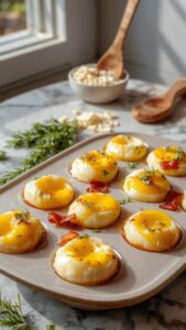 delicious egg breakfast snacks