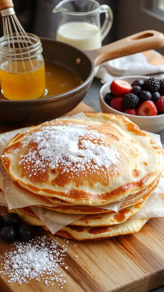 easy sweet thin pancakes