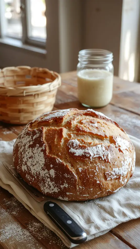feed knead rise bake