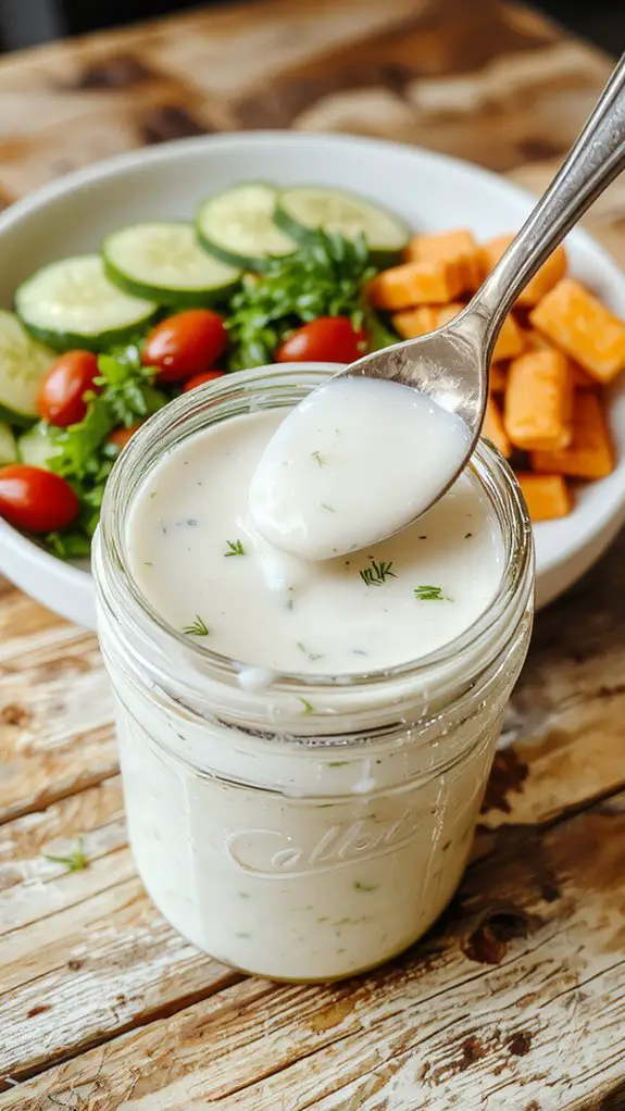 flavorful creamy ranch dressing