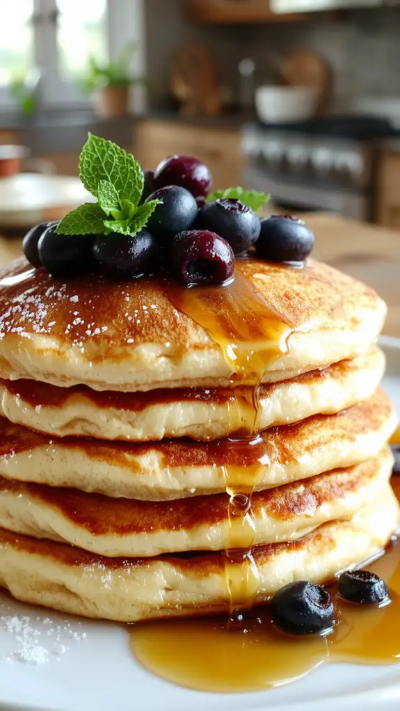 fluffy buttermilk pancakes perfection