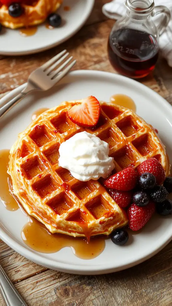 fluffy crisp breakfast delight