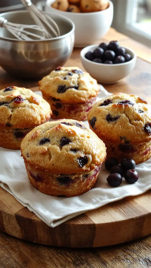 fresh blueberry muffin recipe