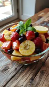 fresh colorful sweet mix