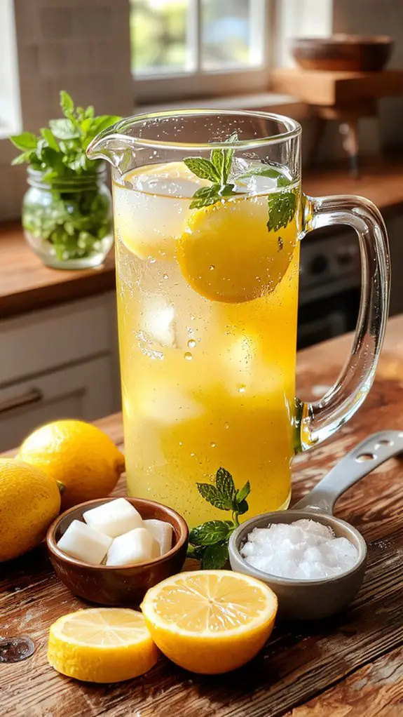 fresh lemonade crafting steps