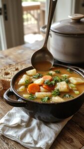 hearty vegetarian comfort food