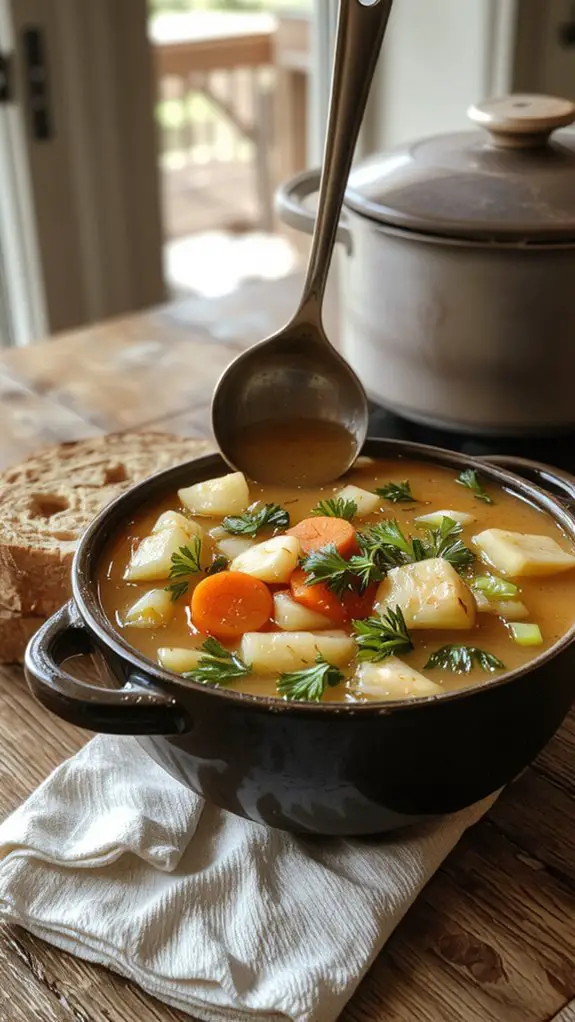 hearty vegetarian comfort food