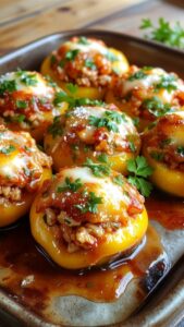 homemade stuffed peppers recipe
