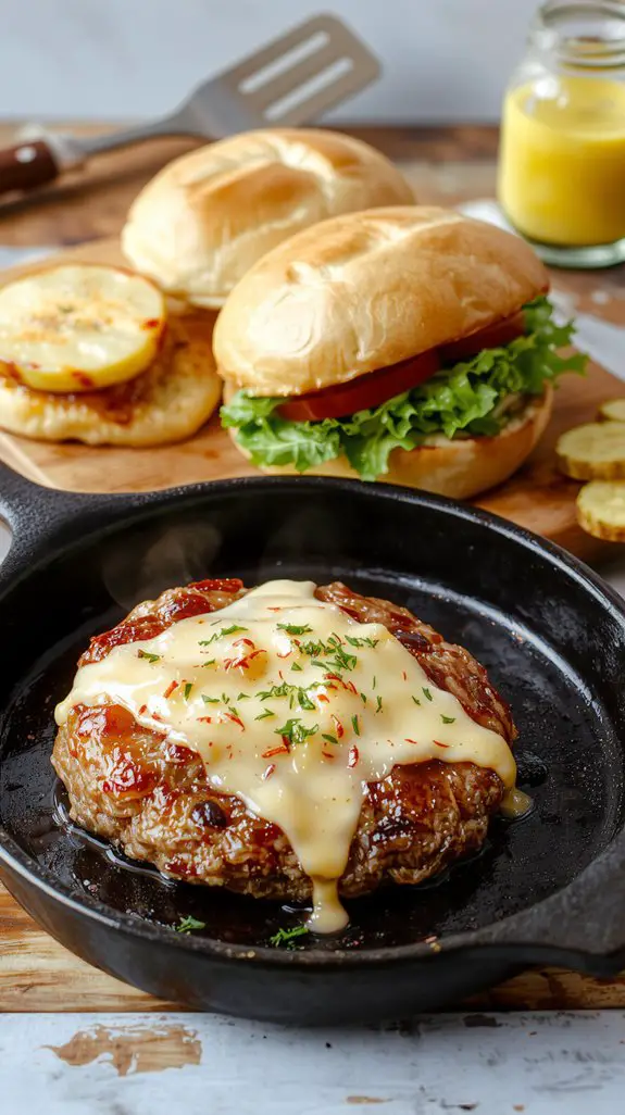 juicy grilled patty perfection