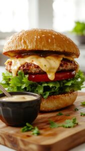 juicy homemade turkey patties