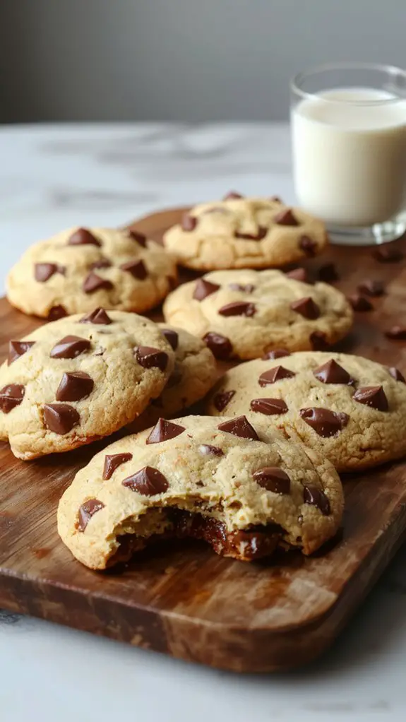 mix eggs vanilla flour