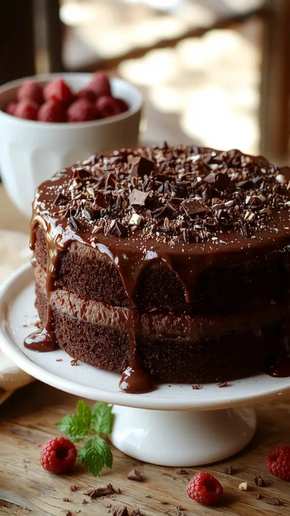 perfect chocolate cake technique