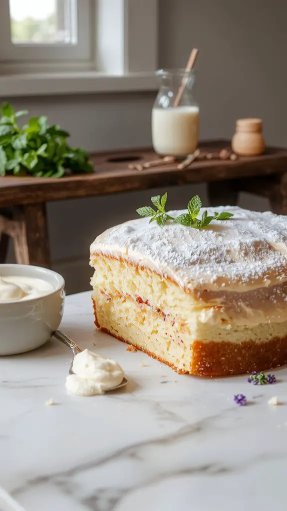 perfect fluffy vanilla delight