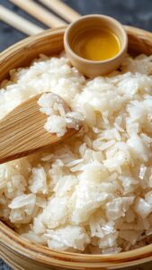 perfectly seasoned rice dish