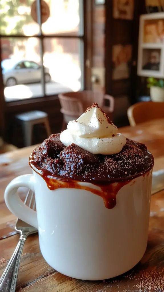 quick chocolate dessert indulgence