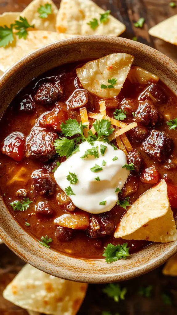 rest before serving chili