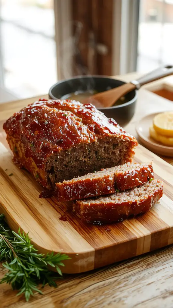 rest before slicing meatloaf