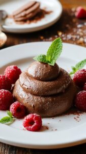 rich creamy dessert creation