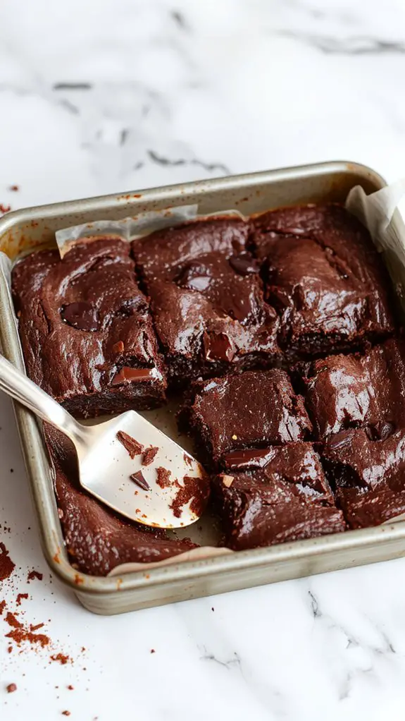 rich fudgy chocolate brownies