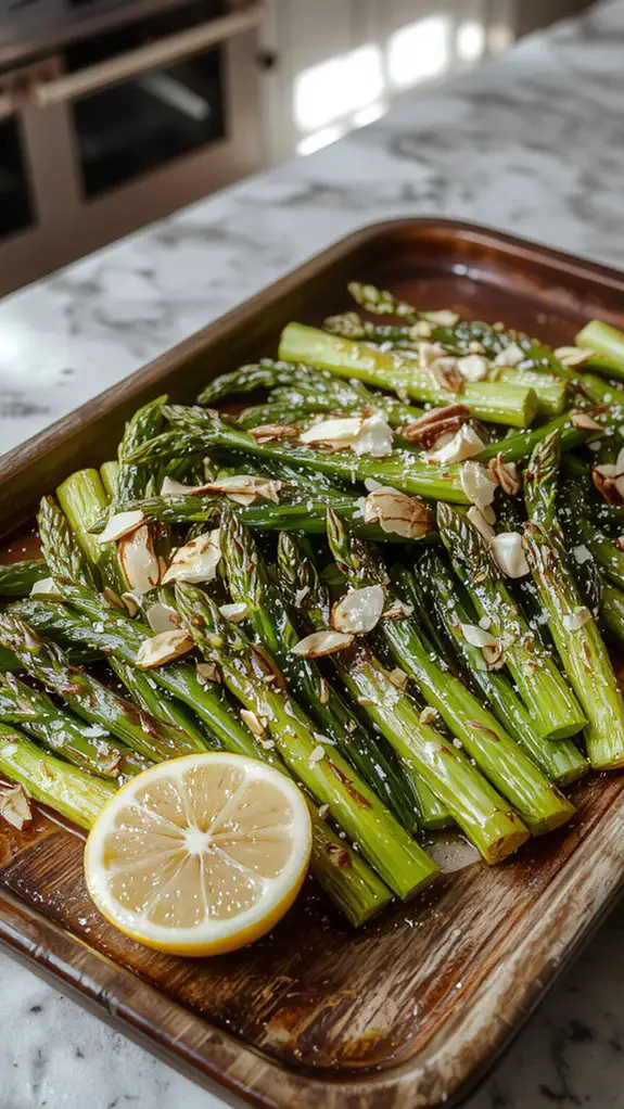 roasted garlic asparagus recipe