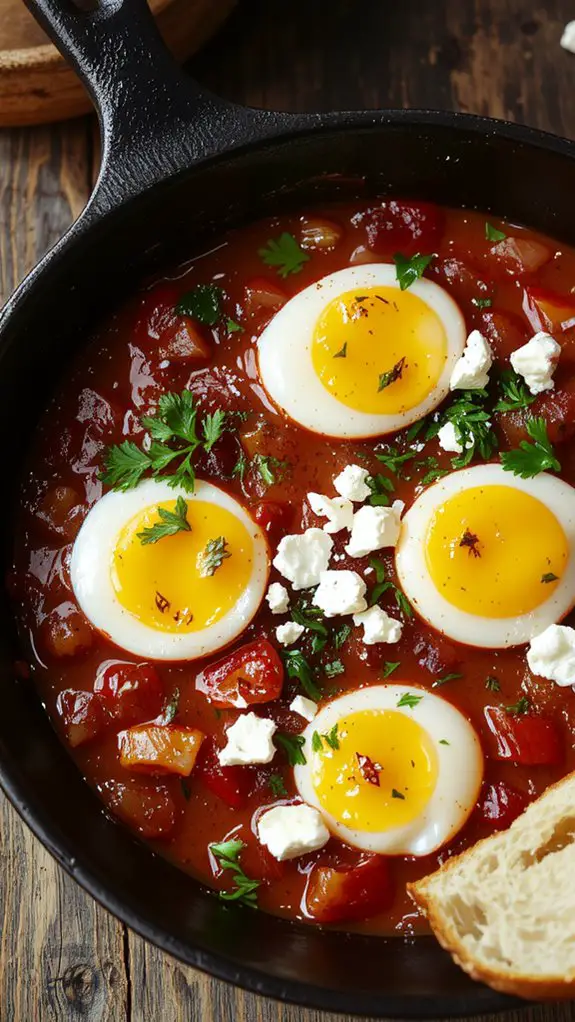 savory egg tomato dish