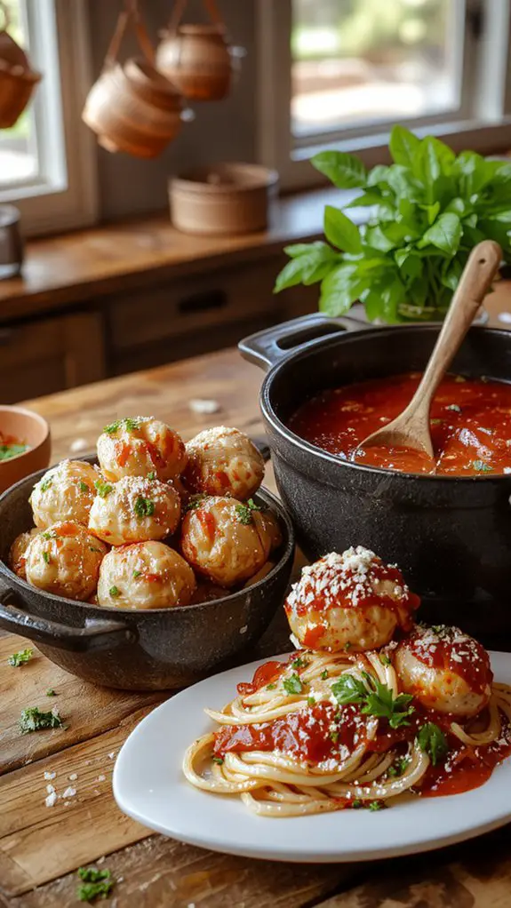 savory ground beef balls