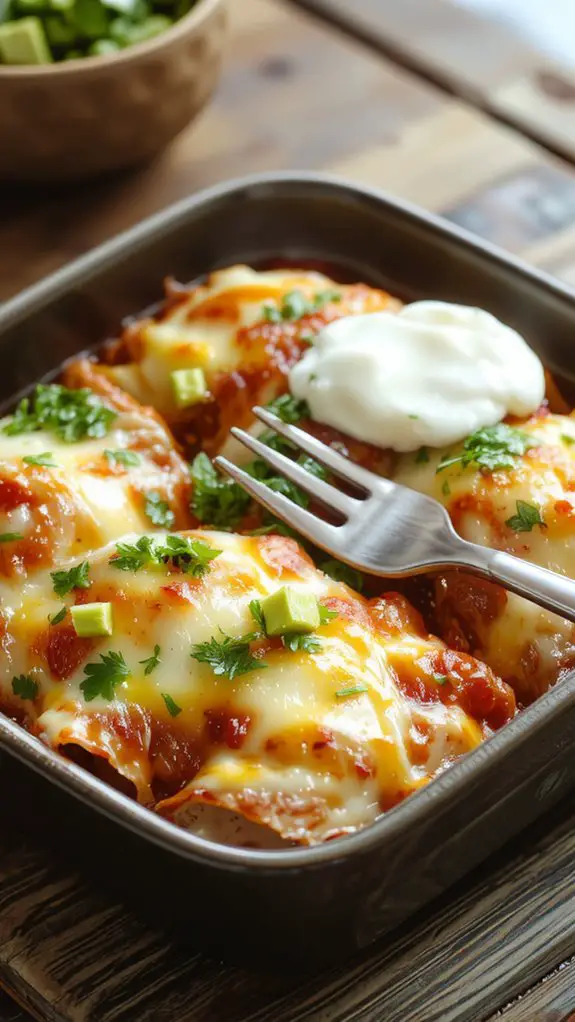 savory home cooked mexican dish