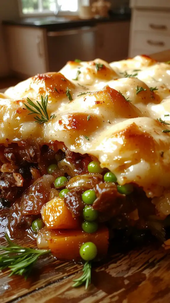 savory meat pie dish