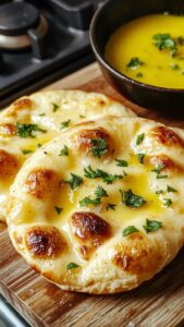 soft fluffy indian bread