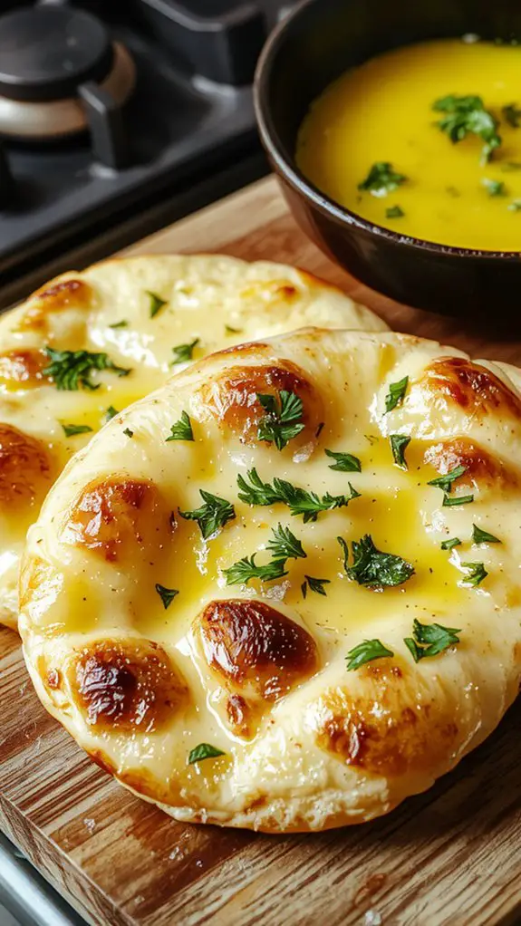 soft fluffy indian bread