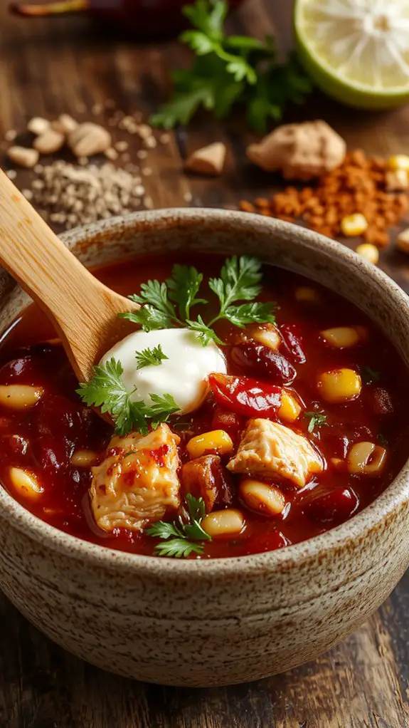 spicy chicken chili recipe