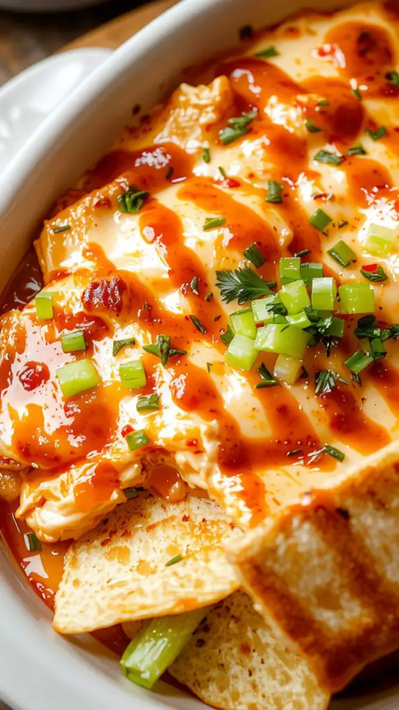 spicy creamy chicken dip