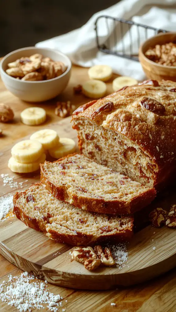 sweet banana nut bread