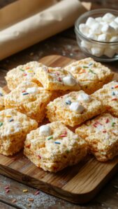 sweet marshmallow cereal bars
