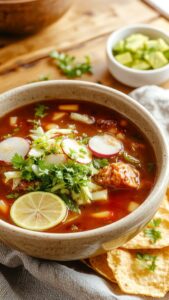 traditional mexican soup dish