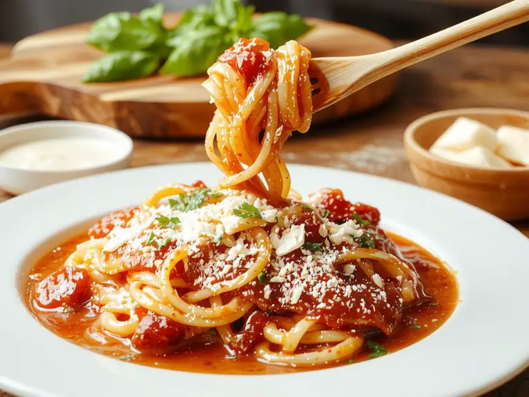 homemade italian spaghetti recipe