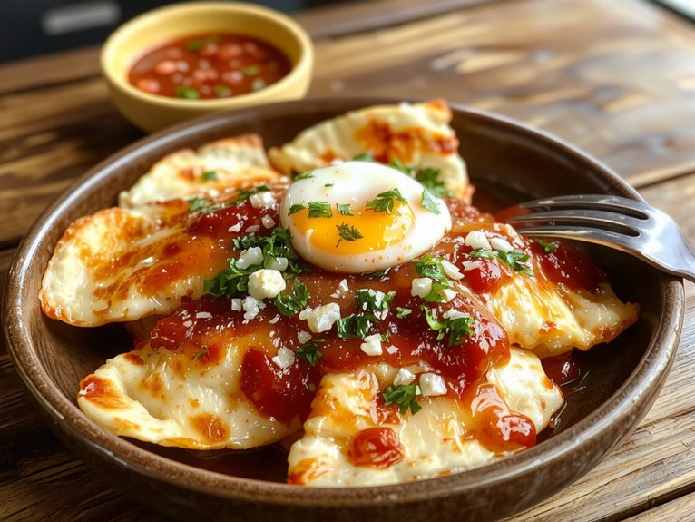 authentic mexican breakfast dish