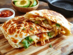 cheesy mexican food delight