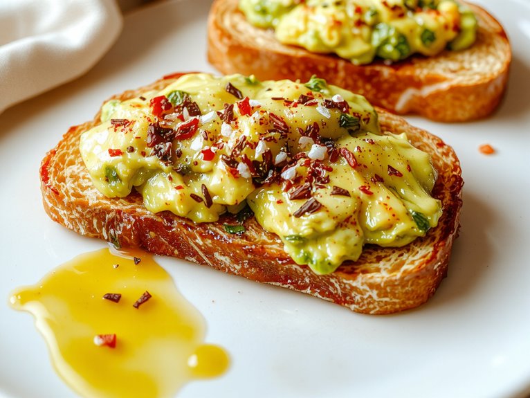 creamy avocado toast recipe