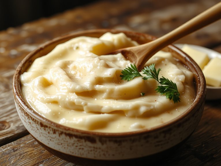 creamy buttery mashed potatoes