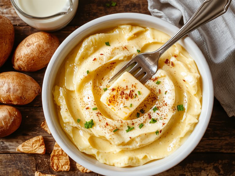 creamy buttery mashed potatoes