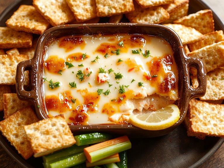 creamy crab dip recipe