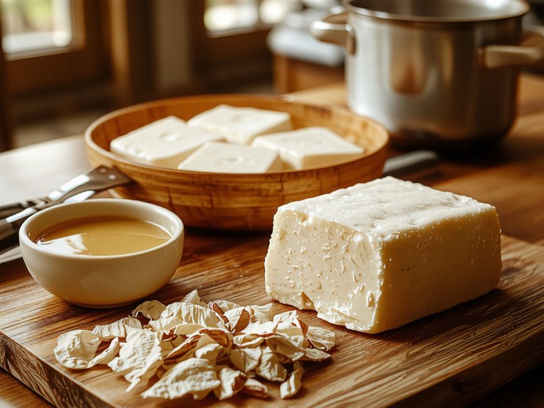 creamy homemade tofu dish