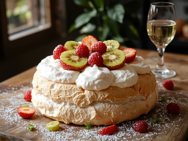 creamy meringue dessert masterpiece