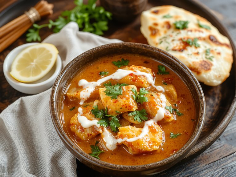 creamy spiced grilled chicken