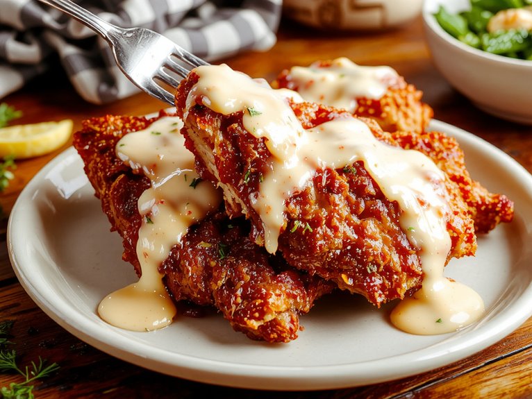 crispy breaded beef cutlet
